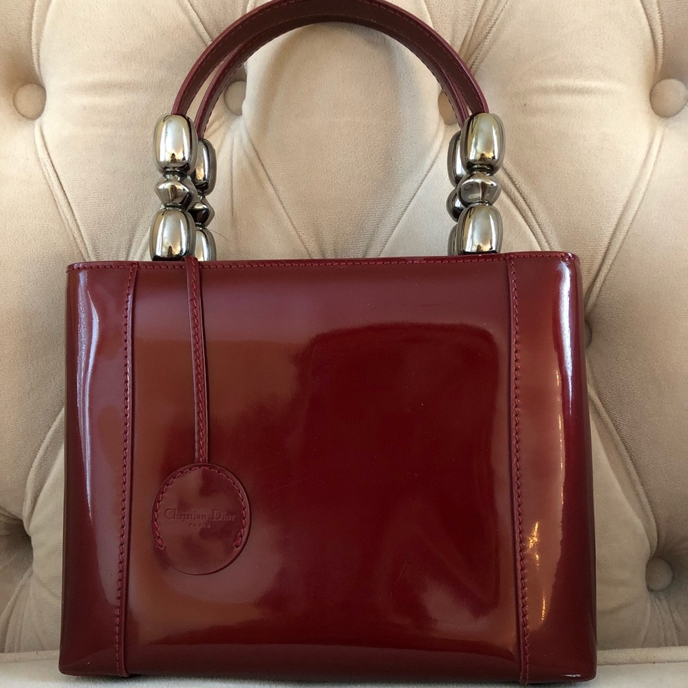 Christian Dior Patent Leather Bag